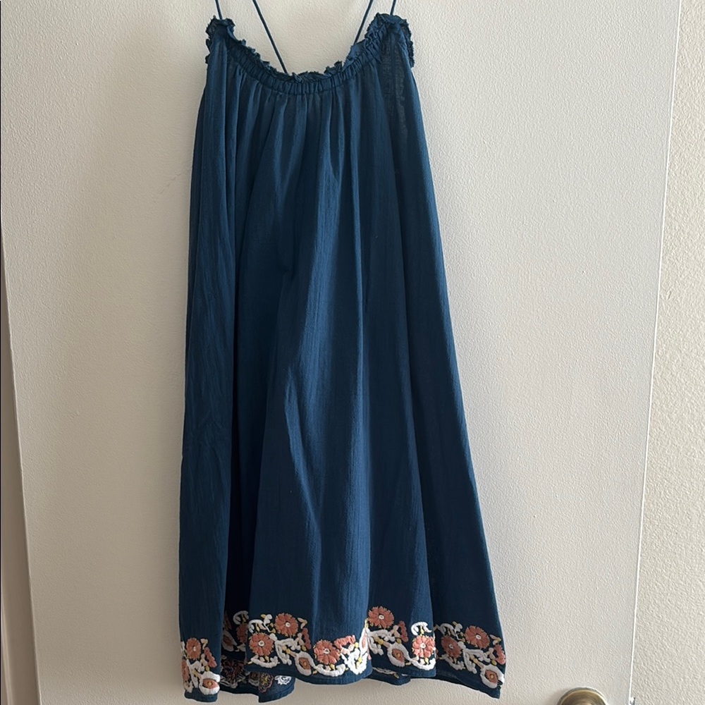 Embroidered Floral Dress - Madewell
